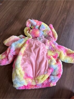 Target 6/12m Pastel Rainbow Plush Unicorn Halloween
